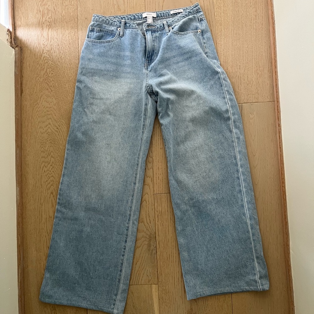 Forever 21 baggy midrise jeans size 27